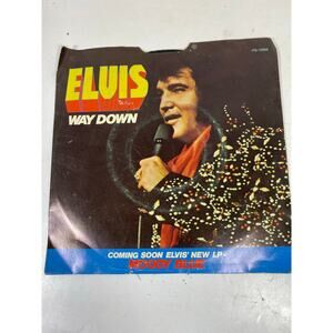 Elvis Presley 45 RPM vinyl "Way Down" and "Pledging My Love" PB10998